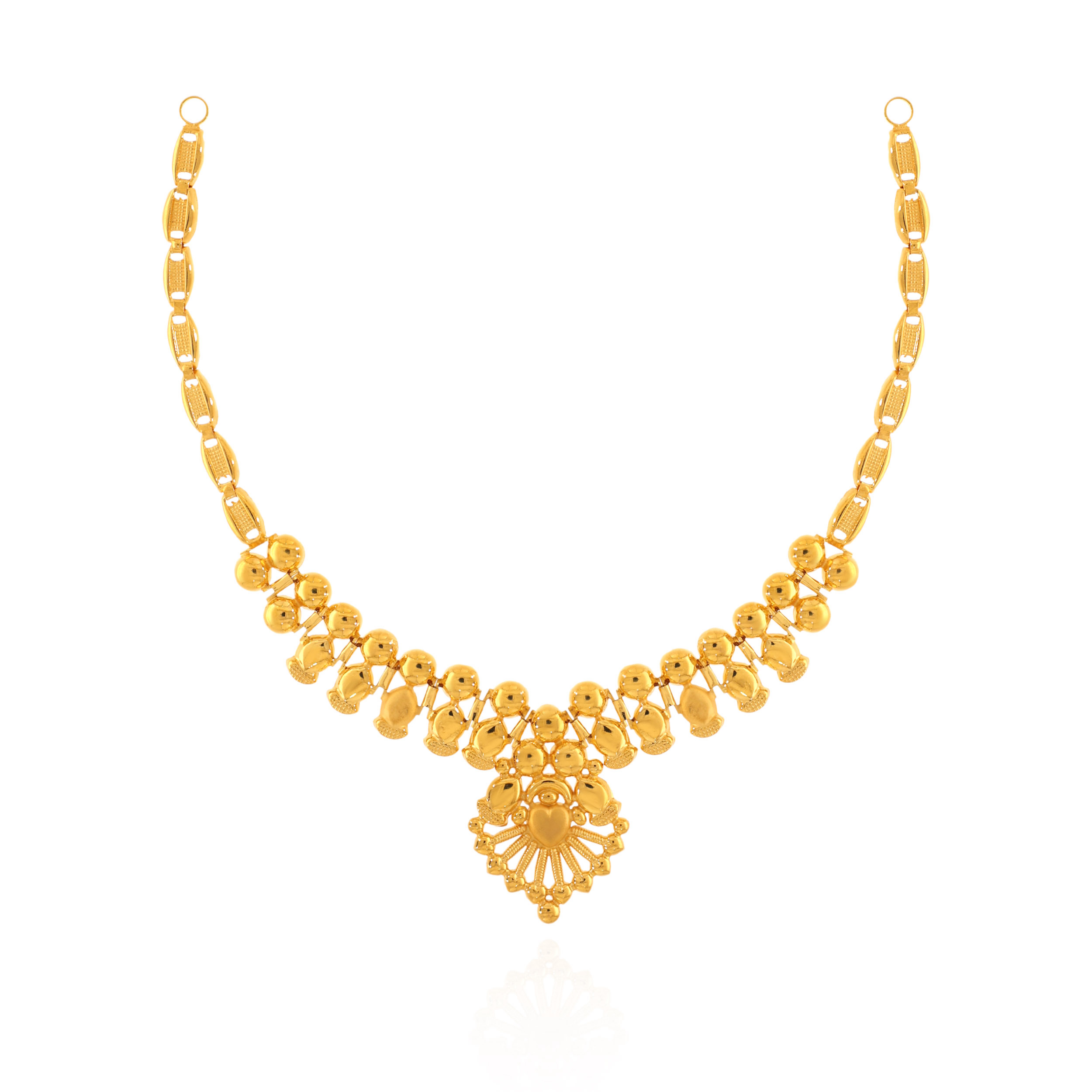 Royal Elegance Gold Necklace Set